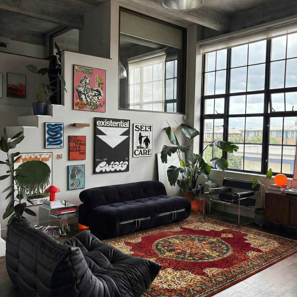 Persian rug – Garnet Red – Soraya