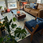 Persian rug – Light Blue – Selene