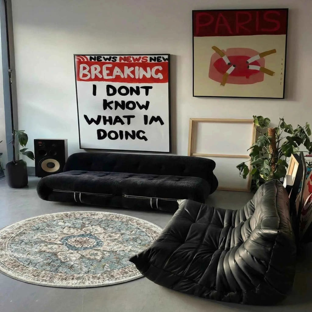 Persian rug – Mist Blue – Nalya