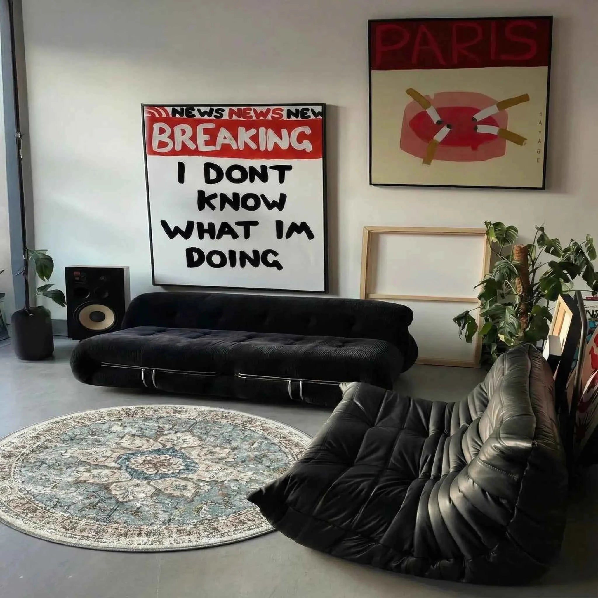 Persian rug – Mist Blue – Nalya