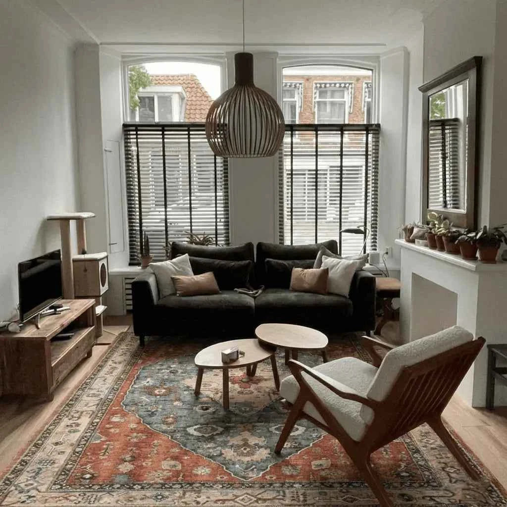 Persian rug – Ember Red – Aster