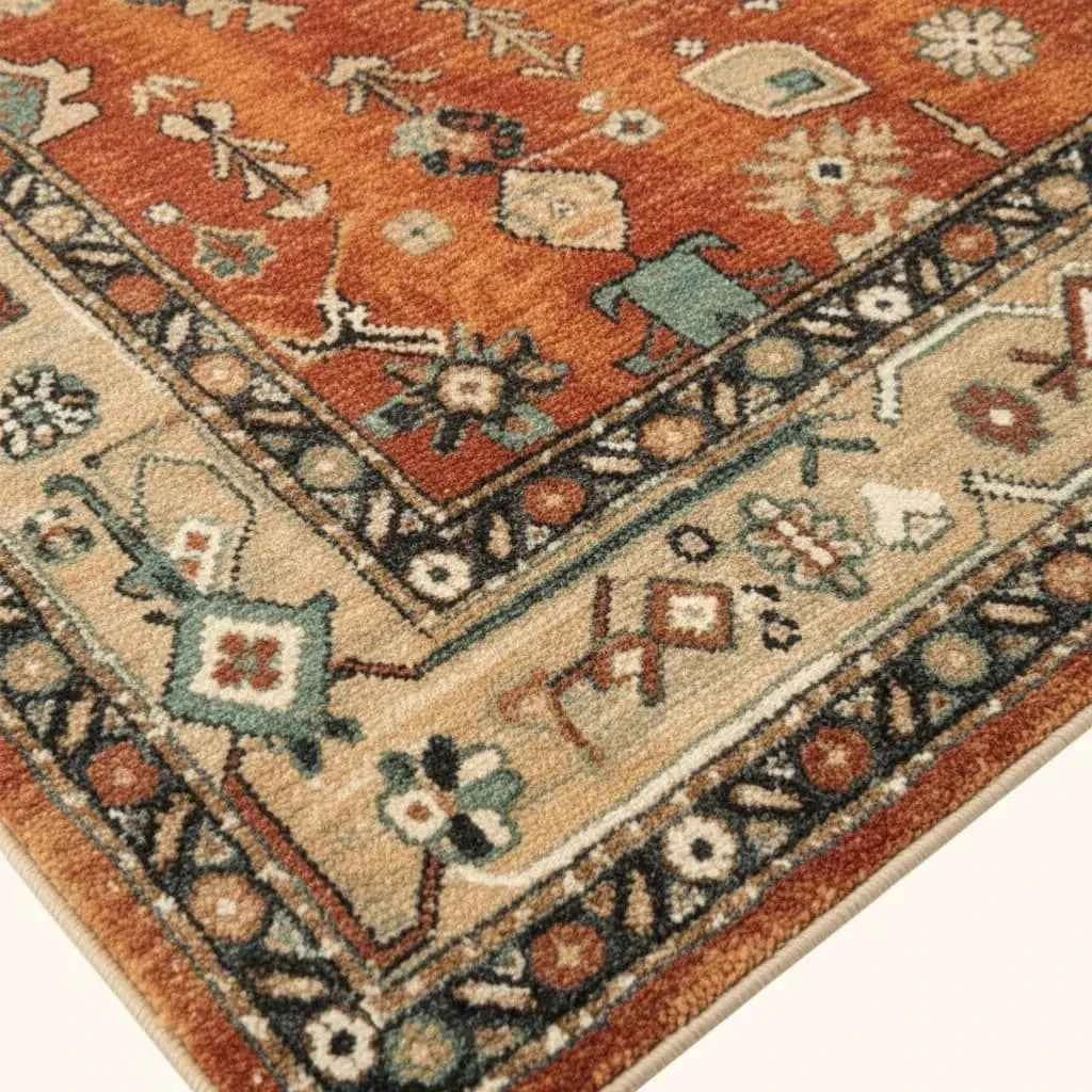 Persian rug – Ember Red – Aster